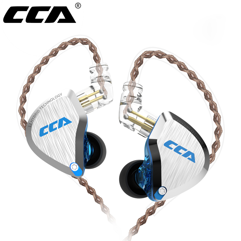 Office Tech Essentials - CCA C12 Cuffie In-Ear in Metallo