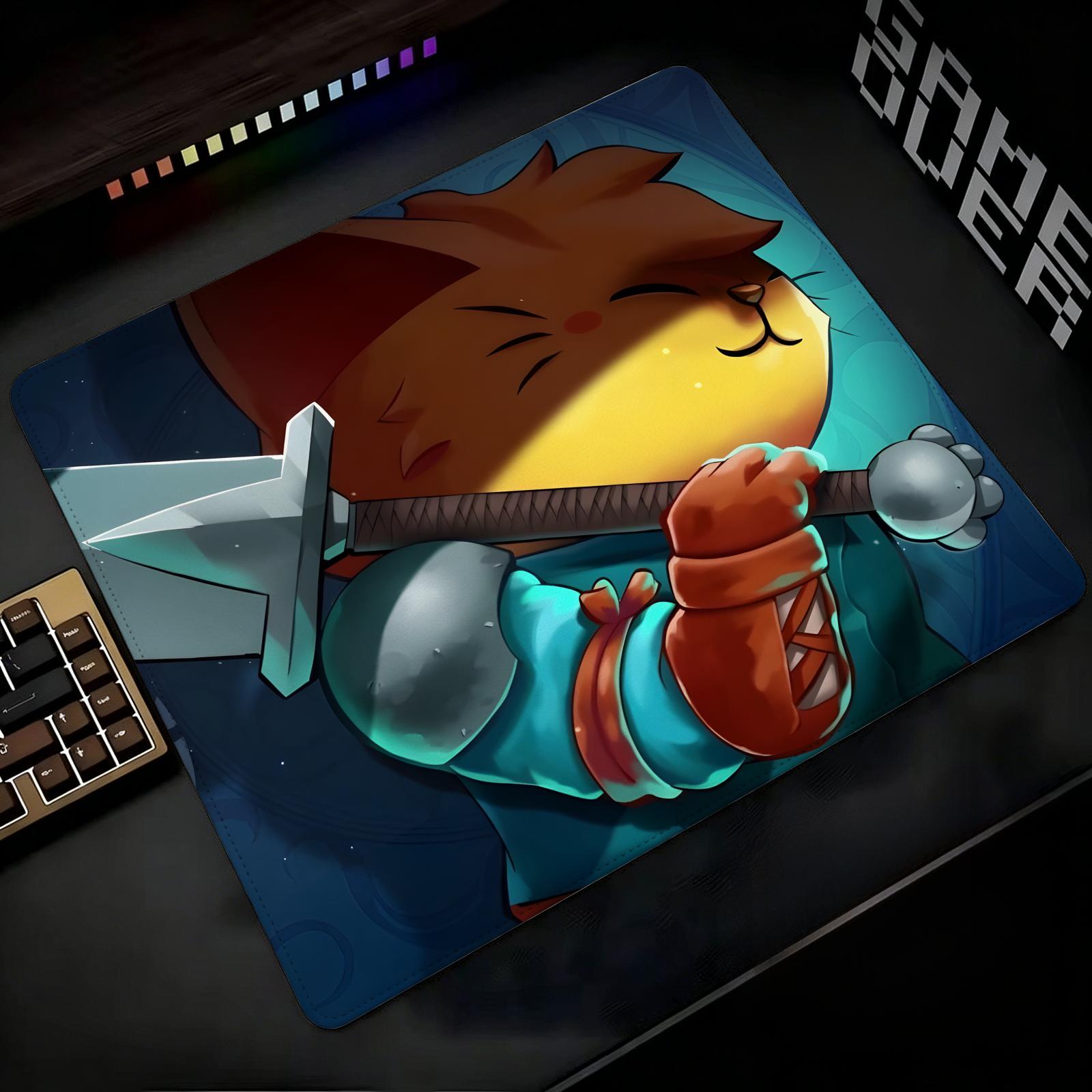 Office Quest - Tappetino per mouse Cat Quest Tappetino