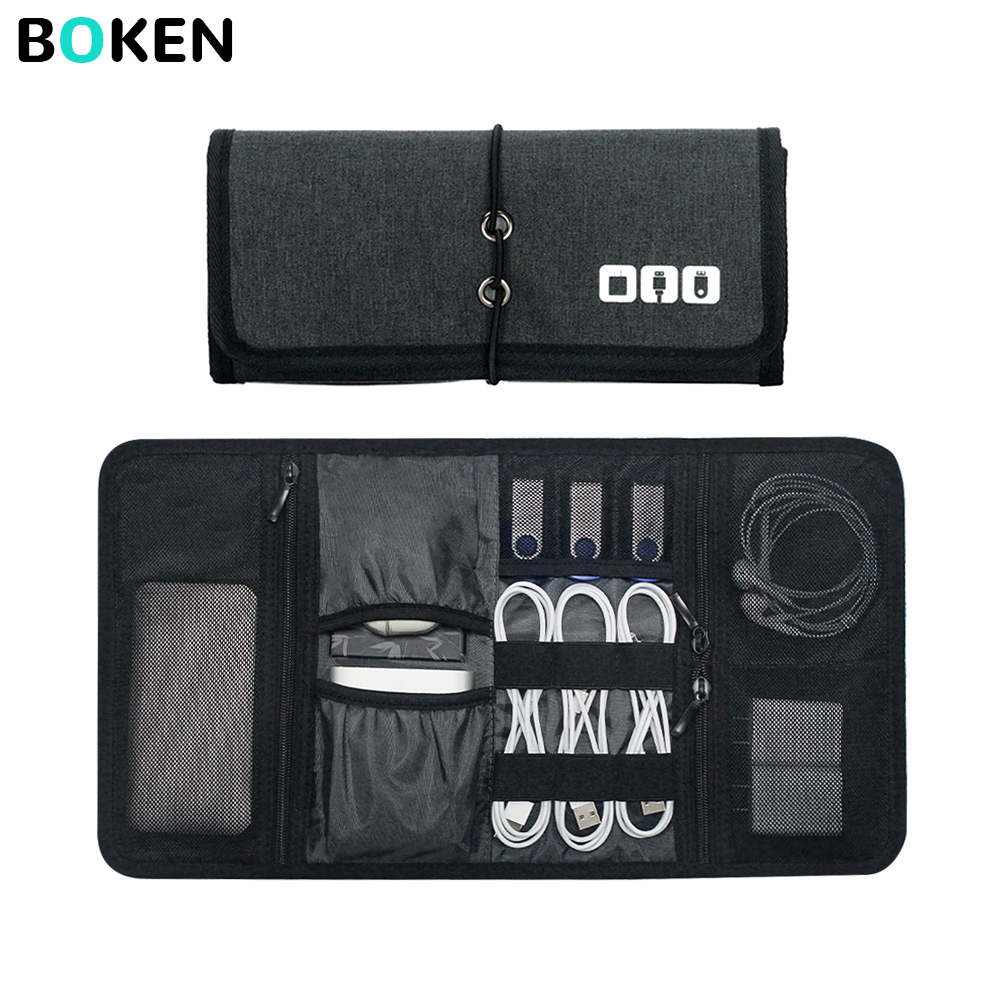 Office Tech For Home - Borsa Organizer per Accessori Elettronici, Custodia