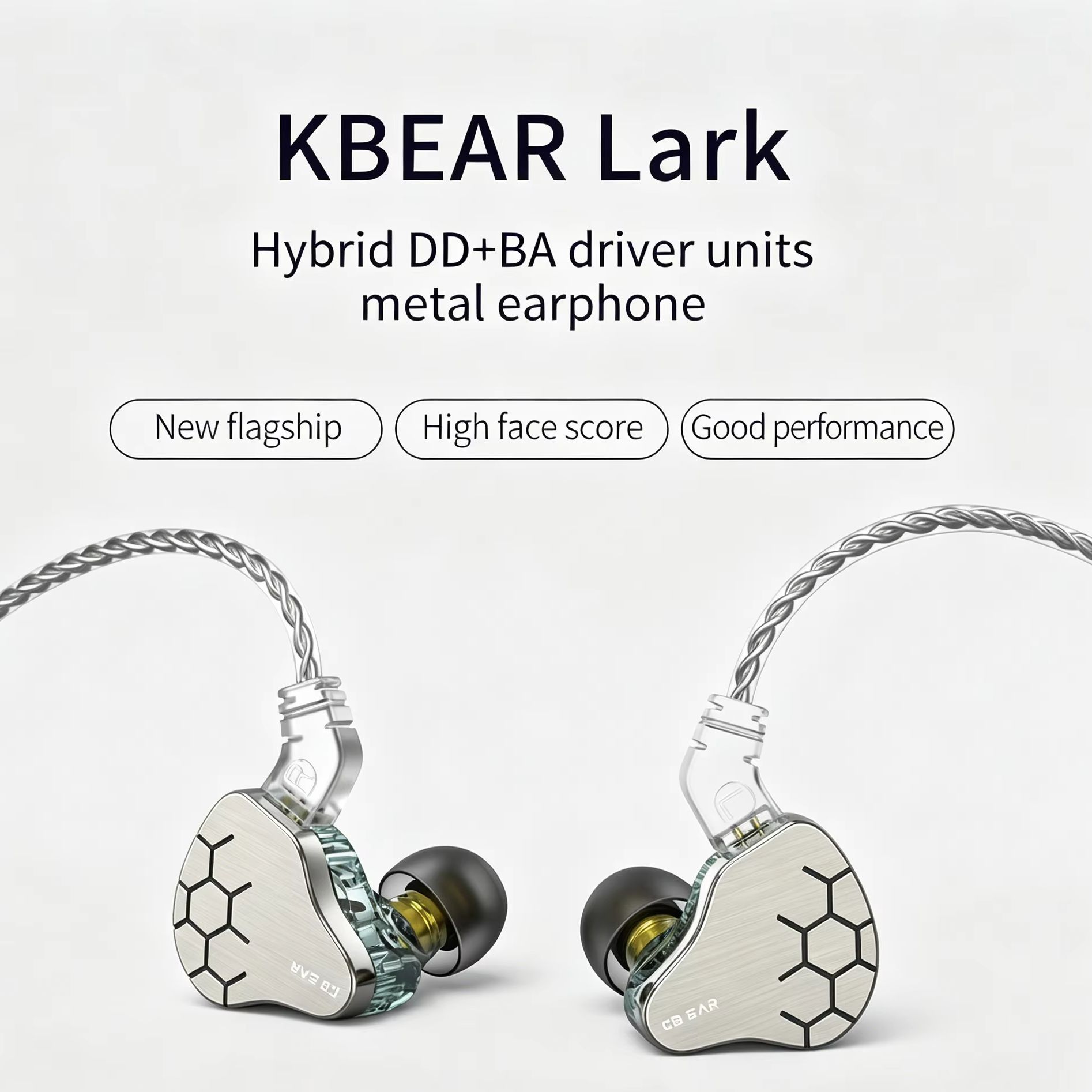 Office Tech Essentials - KBEAR Lark 1DD+1BA Auricolari Ibridi HiFi