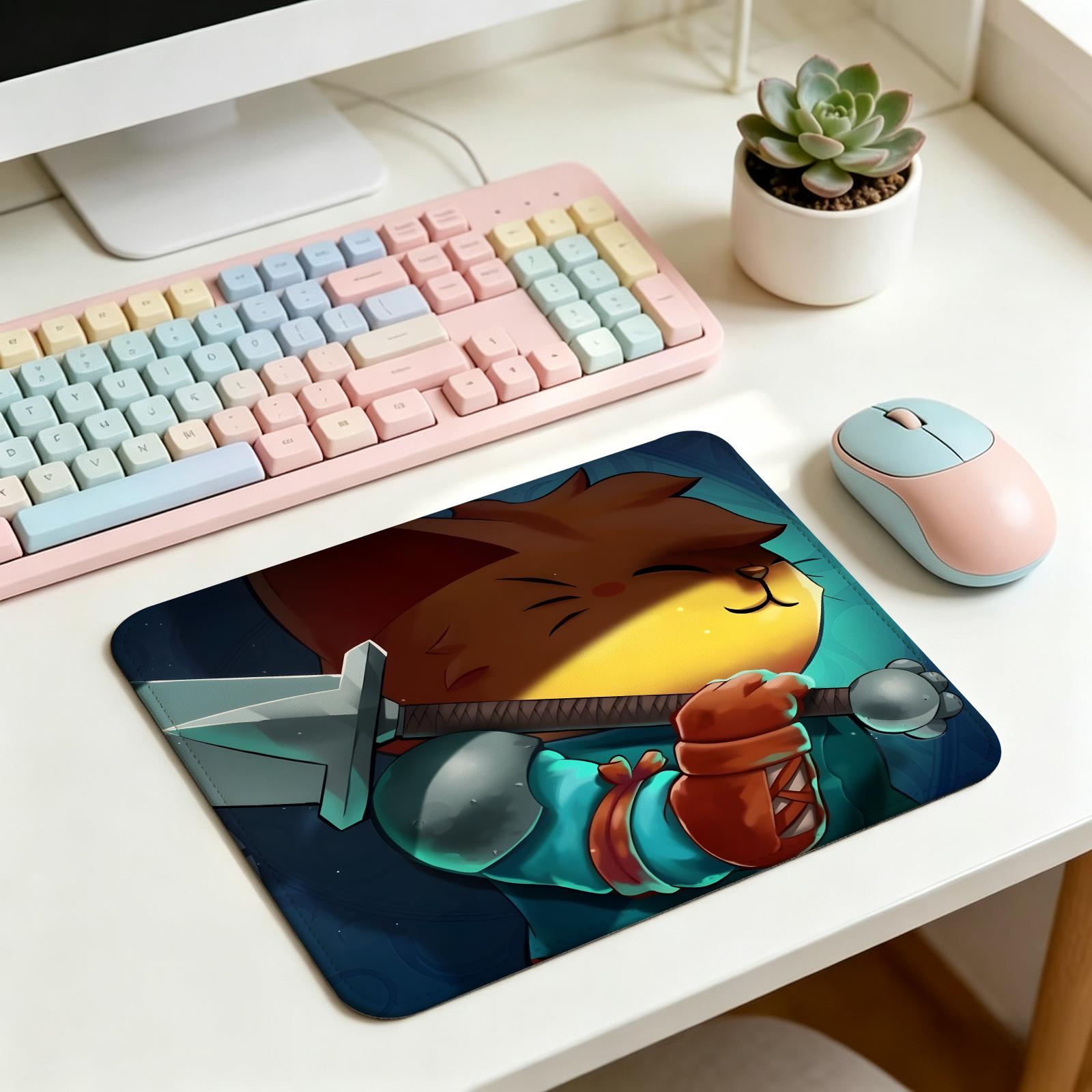Office Quest - Tappetino da gioco S/M/L, bordo rinforzato