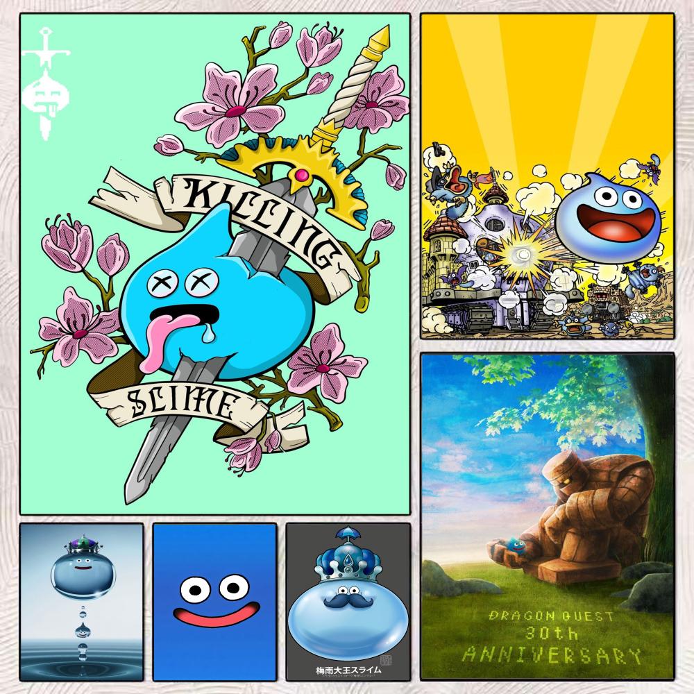 D-Dragon Quest Slime Poster Ad - Office Quest recensione e prezzo